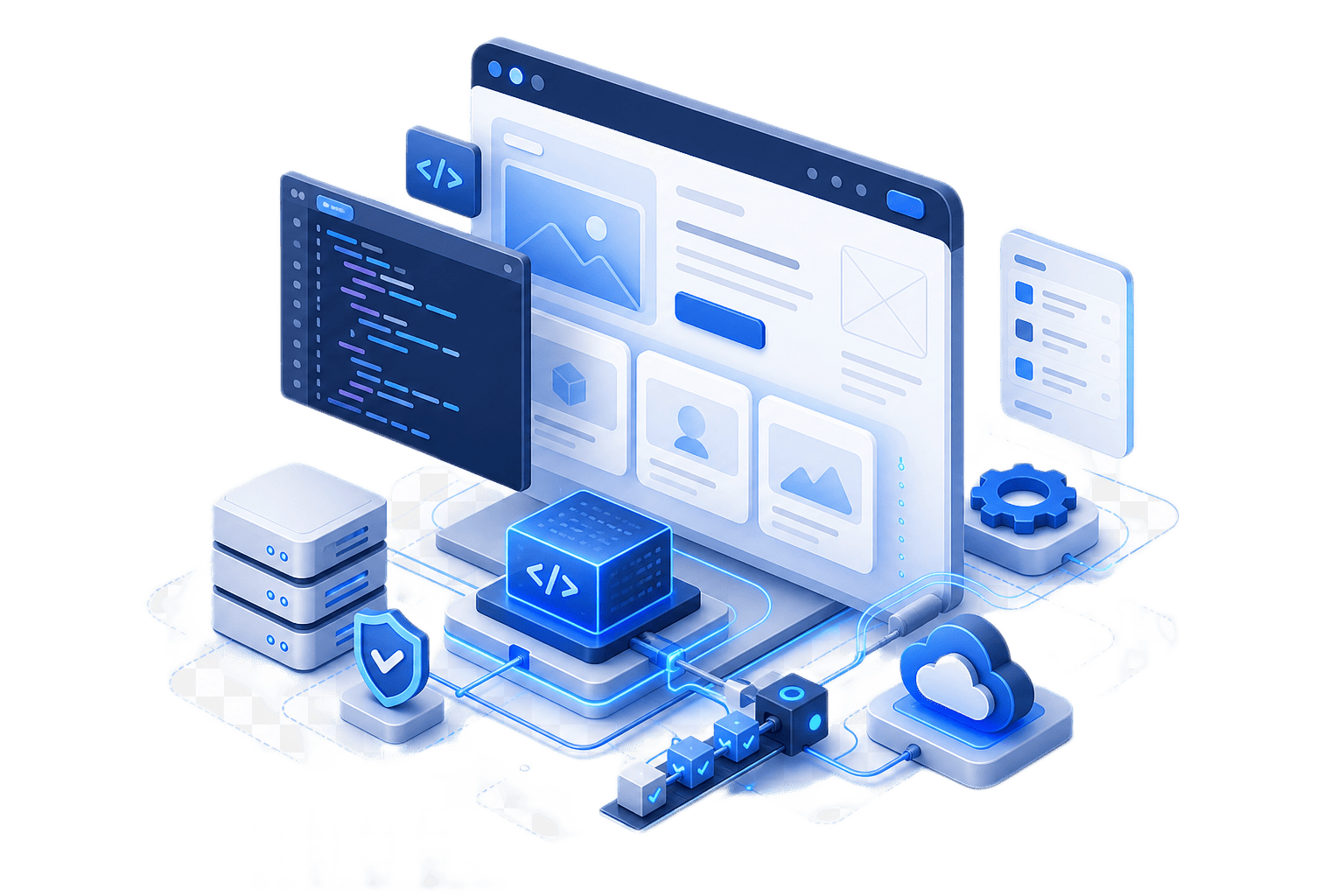 Web Development service showcase image